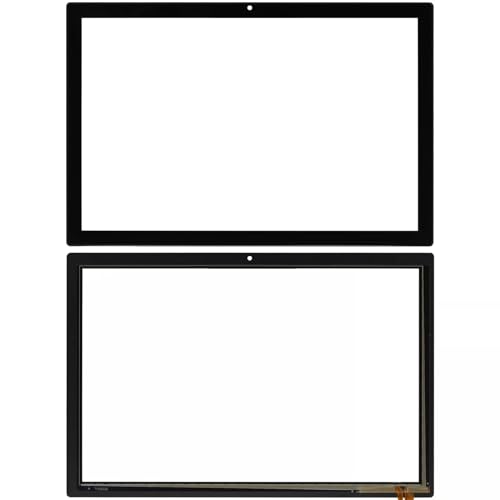 Vitre tactile numériseur OXTAB OX TAB 10 pièce rechange noire 10.1