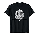 Hoja de Nuez de Brasil Dibujo Artístico Camiseta