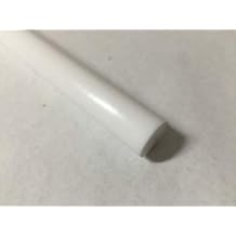 Acetal Copolymer Plastic Round Rod 7/8" Diameter, 24" Length - White Color