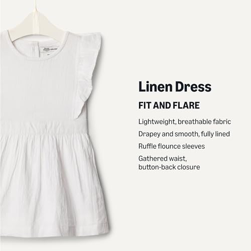 Amazon Essentials Baby-Girls Linen Dress2