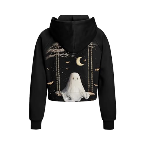 Kids Sweatshirt Zip Up Hoodies for Girl Cute Clothes Long Sleeve Hooded Pullover with Pockets Fall Outfits 5-142