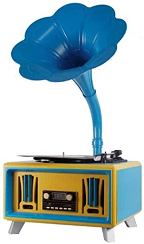 Tourne-disque, gramophone, phonographe antique, Bluetooth, en bois massif, gramophone audio avec klaxon en laiton reproduction RCA Victor (phonographe) - Les Beatles, Paul McCartney, John Lennon, RIngo Starr, George Harrison Tourne-disque, gramophone, phonographe antique, Bluetooth, en bois massif, gramophone audio avec klaxon en laiton reproduction RCA Victor (phonographe)
