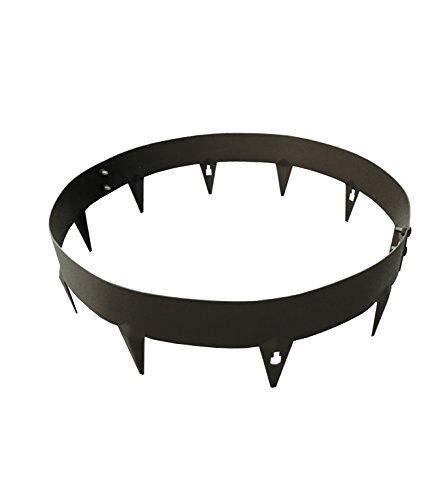 3 Ft Diameter Brown Garden Ring EverEdge