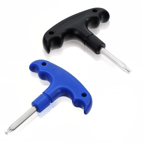 2pcs Golf Torque Wrench Set, Stainless Steel Golf Club Adjustment Stainless Steel Driver Tool Adjustment Head Tool for Club Driver Shaft Adapter