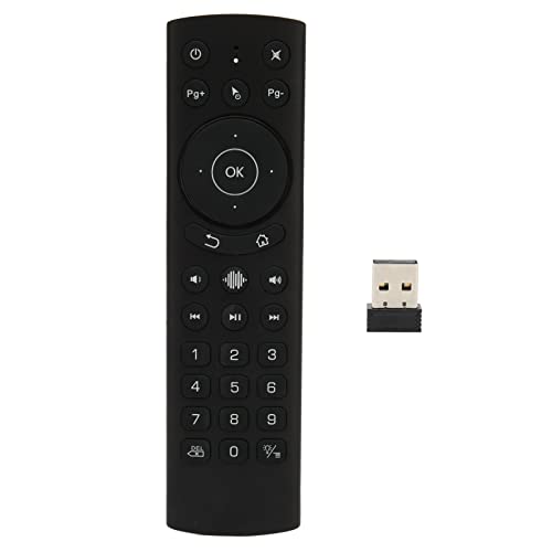 G20S Pro Voice Air Remote, IR Learning, USB Wireless Backlight Remote Keyboard with Gyroscope for TV Box PC, Smart TV