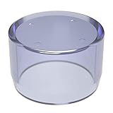 FORMUFIT F034EEC-UV PVC External End Cap, Furniture Grade, 3/4