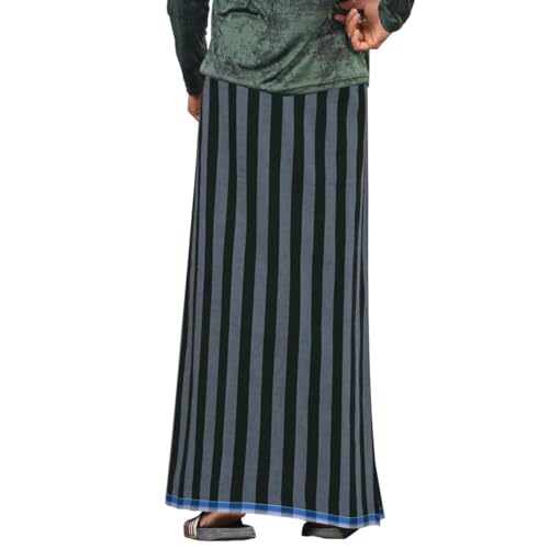 Kolakeer™ Men's Stitched Cotton Designer Lungi - 2.10 Mtrs Easy-To-Wear Longyi Mundu Kaili Saaram Sarong2