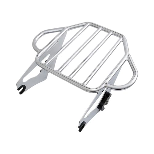 Support de porte-bagages amovible moto en acier renforcé Touring