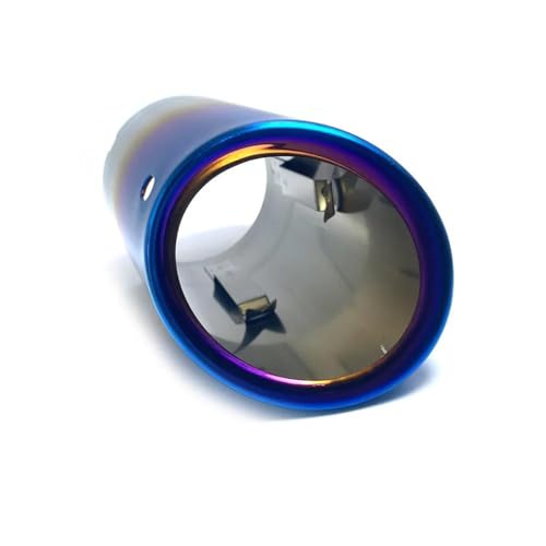 Couvercle d'échappement carbone bleu pour BMW E90 325i embout résistant