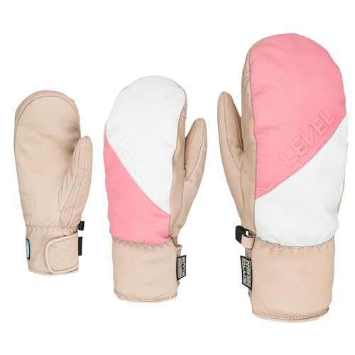 Manoplas de esquí Level Darth Mitt unisex en piel impermeable y transpirable