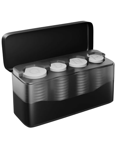 JETOO Coin Holder for Car Change Organizer Larger Capacity