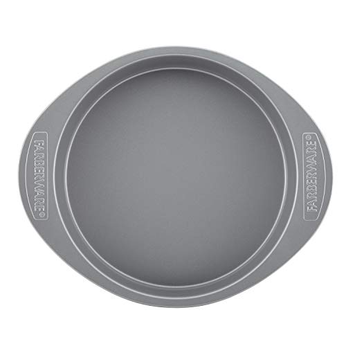 Farberware Nonstick Bakeware Baking Pan / Nonstick Cake Pan, Round - 9 Inch, Gray #TOP1