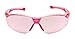 Medspex Pink FL-41 Tinted Safety Glasses Blue Light Sensitivity Men Women Indoor Outdoor Fluorescent Photophobia ANSI Z87.1