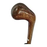 Traditional African Maasai Rungu Stick, Ebony or Rosewood, Throwing Bat Wisdom Stick for Tribesmen