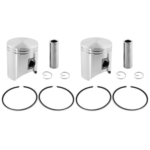 Kit completo de anillos de pistón de 2.126 in, compatible con modelos de motocicleta NSR250 P1 P2 P3 NSR 250(2 setS 54mm)