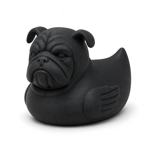 Canard Jeep figurine de bureau bouledogue et décoration personnalisée - 2