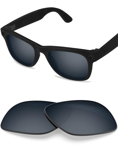 Image of BLAZERBUCK Photochromic Replacement Lenses Compatible with Ray-Ban Meta Wayfarer RW4006 | RW4012 (Gen 2) 50mm Smart Glasses