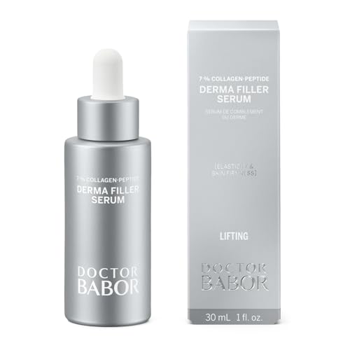 DOCTOR BABOR Derma Filler Serum | Cuidado facial eficaz con 7% de péptidos de colágeno para una reducción visible de arrugas | Suero antienvejecimiento para piel suave y firme | vegano | 30ml