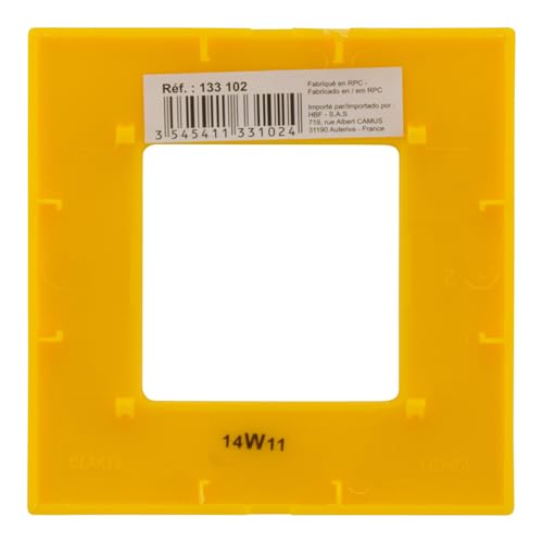 Clarys 133102 Platte, Gelb