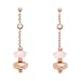 Produktbild Fossil Damen-Hängeohrringe Edelstahl Quarz JF03146791