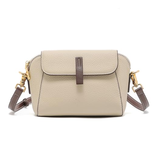 imeetu Genuine Leather Crossbody Bag for Women with Removable Adjustable Strap, Shoulder Purse
