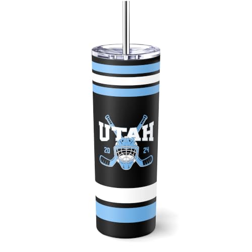 Image of ANTKING Utah Tumbler 20oz Travel Mug Custom Name Number Gifts | Stainless Steel Insulated Coffee Cup for Men Women
