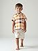 Boys Plaid Fall Thanksgiving Polo Shirt for Toddler and Kids (12M, Fall Plaid)