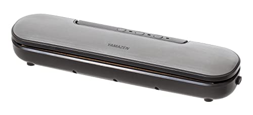 真空パック機 フードシーラー 真空機 家庭用 専用保存袋10枚付き 食品保存 密封保存 冷凍 冷蔵 55kPa スリム YVE-095