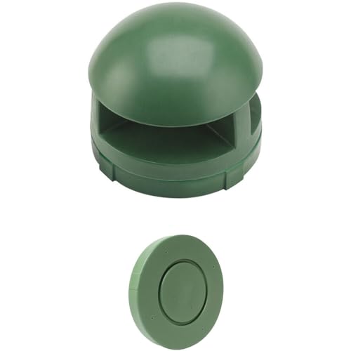 Atlas Sound GSS-G All Weather Outdoor Landscape Speaker with Short Base and 32-Watt 70V Transformer; Frequency Response: 43 Hz to 20 kHz; Power Taps: 8/16/32W/8-Ohm Bypass; Polyethylene Construction