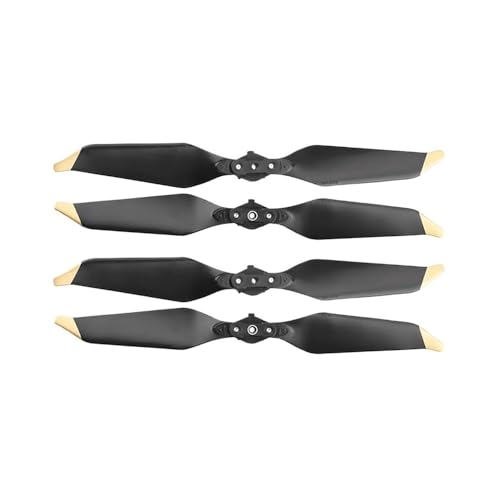 Hélices cassées drone pro ? Pack 4 pales pliables 8331F Gold de rechange rotation CW CCW