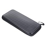 Ipetboom ロジテック 対応ワイヤレスキーボード収納ケース 軽量レザー製ポータブルキーボードスリーブ 薄型防塵バッグ 旅行持ち運び用