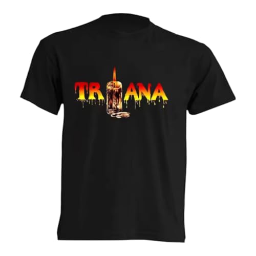 Camiseta Premium Triana Rock Español Sevilla 190grs Negra 100% Algodon Unisex...