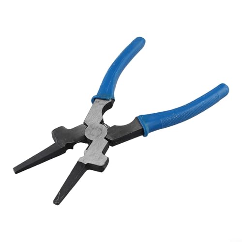 Pinze per saldatura multifunzione da 20,3 cm, per saldatrici MIG, in acciaio 45# con manico antiscivolo per la rimozione degli schizzi, il taglio del filo e la manutenzione degli ugelli