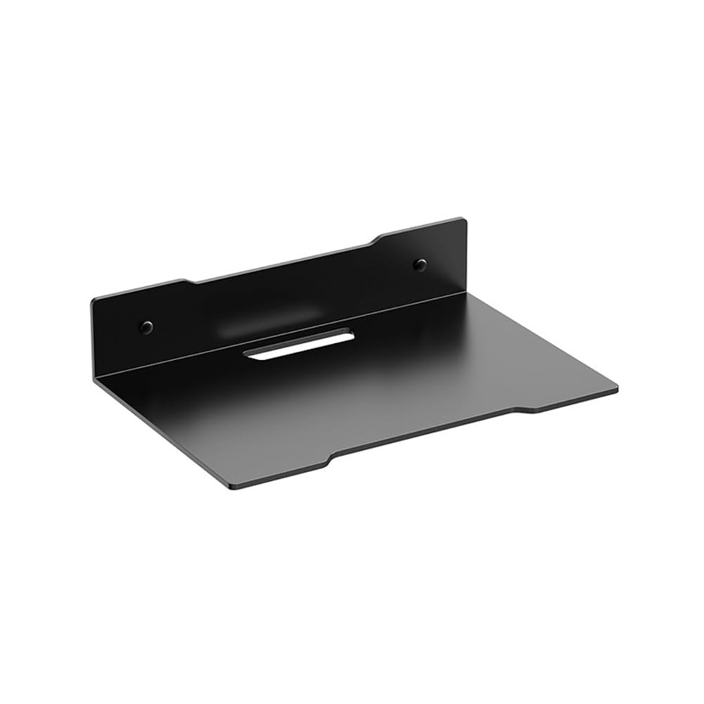 Luwqceu Wall Shelf Holder Floating Shelf Stand Wall Mount Storage Rack for TV Projector Speaker Camera Router Easy Install Easy to Use, Large