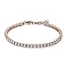 Produktbild PANDORA Timeless Funkelndes Tennisarmband aus Sterling-Silber mit Cubic Zirkonia in der Farbe Roségold, Timeless Kollektion, 20cm, 581469C01-20