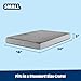 Barkbox Orthopedic Dog Bed with Memory Foam, Premium Comfort for Dogs and Puppies, Dog Bed for Joint Relief and Restful Sleep, Durable and Easy to Clean - Grey, Small
