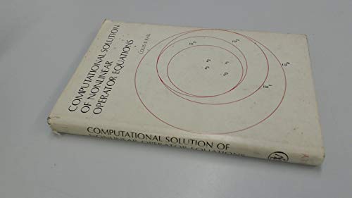 Computational Solution of Nonlinear Operator Equations view 2
