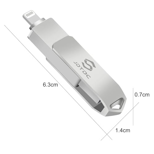 Jsl Jdtdc JD003 Apple Mfi Certified 128Gb Iphone Photo Stick Iphone Memory Iphone Usb Storage For Photos Videos Contacts Iphone Usb Flash Drive Memory thumb #8