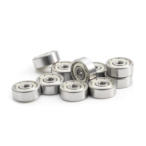 Rodamiento 633ZZ de acero duradero 633-ZZ 10 piezas con doble blindaje
