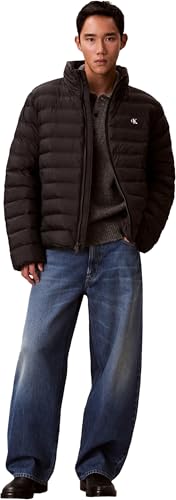 Calvin Klein Jeans Herren LS NYLN MD WT HDD F LV04RC511G Jacken, Schwarz (Black), XXL, Schwarz (Schwarz), XXL – Ansicht 5