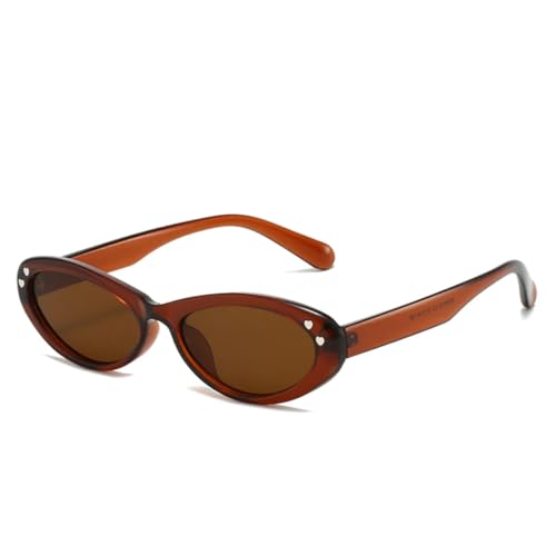 Lunettes de soleil rétro œil de chat UV400 pour femmes et hommes