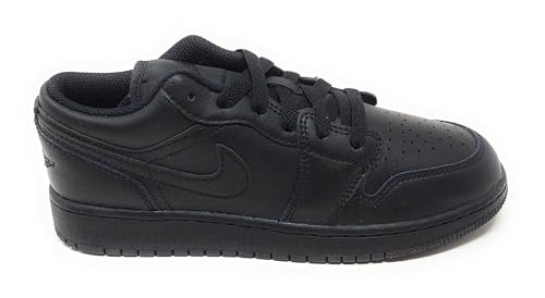 Jordan Air 1 Low GS 553560-093, Boy Sneakers, Black, 35,5 EU