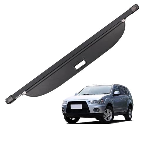 Cubierta de carga retráctil para maletero Mitsubishi Outlander 2007-2012 impermeable 3