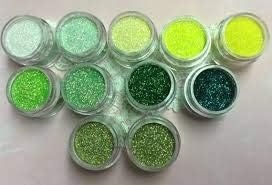 Miniatura 4 de BAKELL Brillantina verde esmeralda para arte y manualidades, tarro de 0.18 oz  Polvo deslumbrante  Purpurina decorativa no tóxica  Artes,