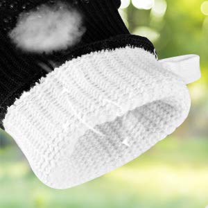 MILcea Guantes de barbacoa, guantes de horno, guantes de barbacoa, guantes de barbacoa, guantes de horno, guantes de cocina para cocina y barbacoa, cocinar, hornear, soldadura