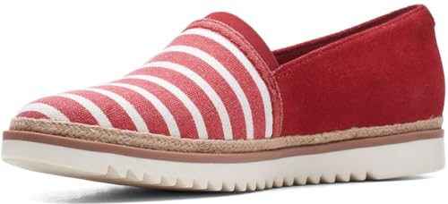 Clarks Clarks - Womens Serena Paige Shoes, Color Red, Size: 7.5 N US