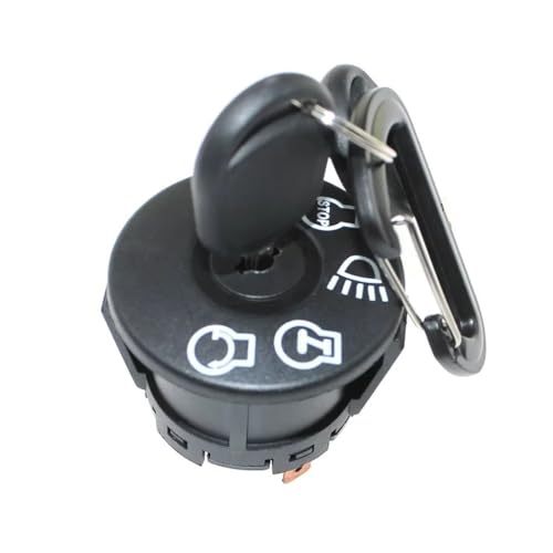 Llave de encendido compatible con tractor cortacésped D100 D130 D150 X590 recambio de arranque 5
