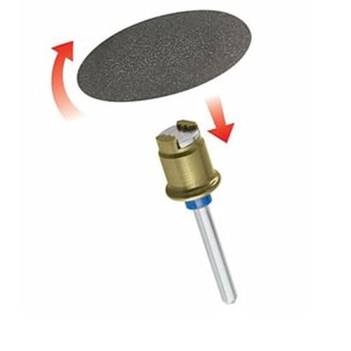 Dremel SC411 EZ SpeedClic Schleifscheiben, Zubehörsatz für Multifunktionswerkzeug mit 6 Schleifscheiben Körnung 60 30mm, zum Flächen und Kantenschleifen von Holz, Kunststoffe, Metallrohren, Aluminium