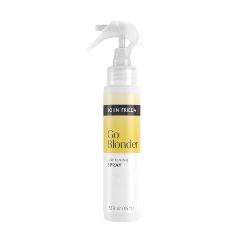 John Frieda Go Blonder Lightening Spray, Hair Lightener Spray for Blonde Hair, 3.5 fl oz