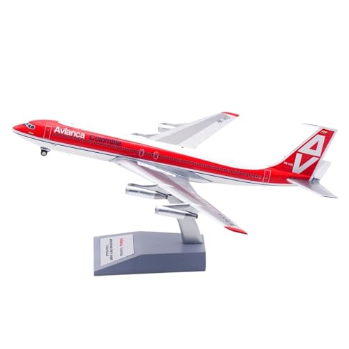 Avión en miniatura Boeing B707 Avianca HK-1410 escala 1:200 réplica boutique de alta precisión